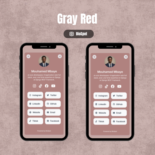 Gray Red